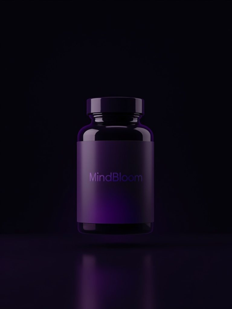 MindBloom Supplement Bottle